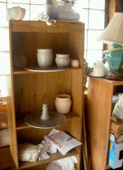 ceramic pottery supplies storage